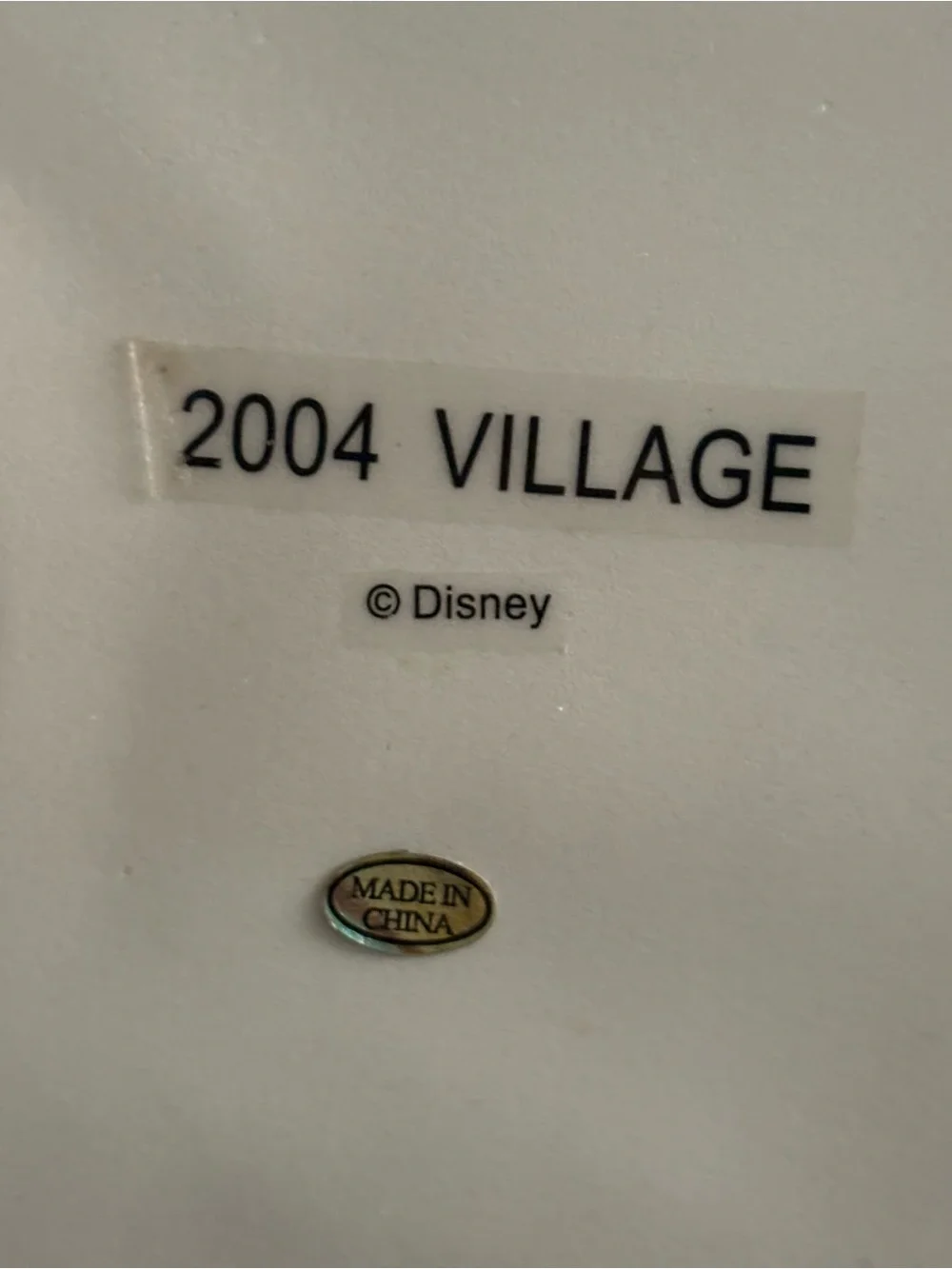 2004 Disney Snow White Seven Dwarfs Christmas Village House Cottage Light-Up